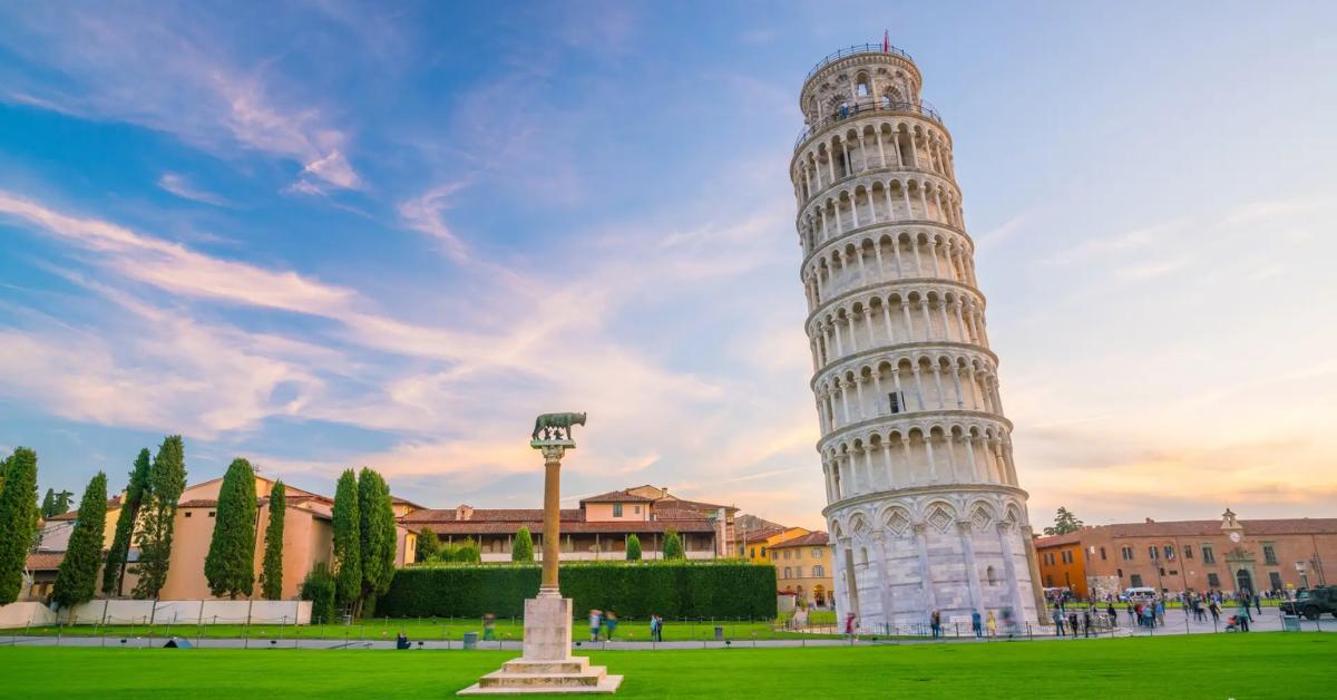 Half the Height of the Leaning Tower of Pisa