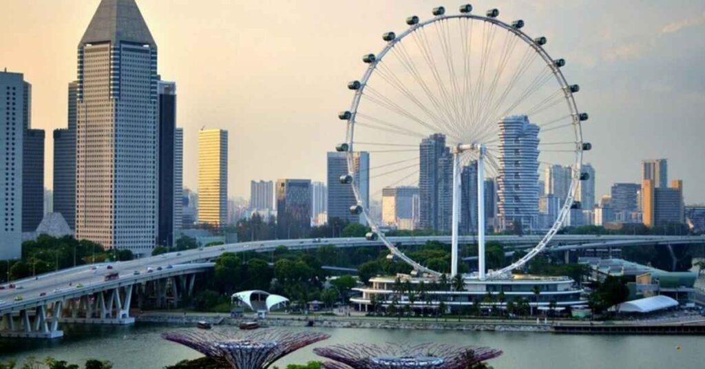 Triple the Height of the Singapore Flyer