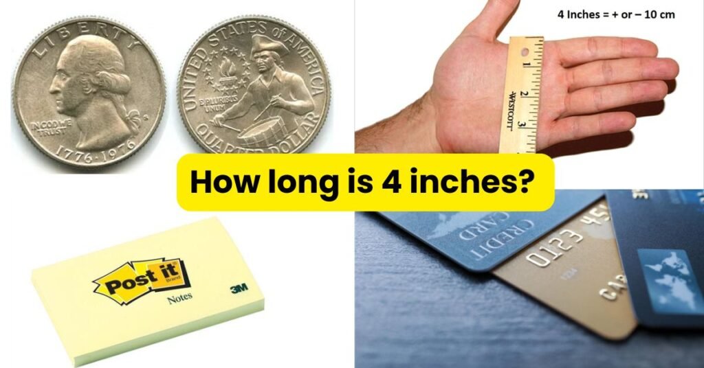 How long is 4 inches?