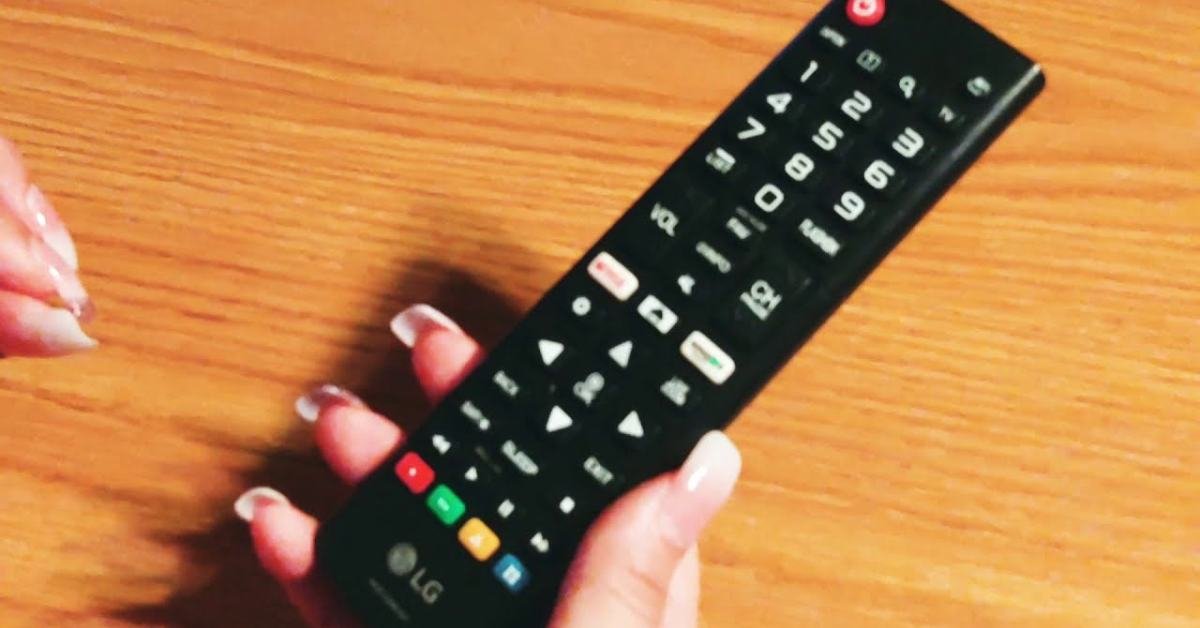 TV Remote Control Buttons