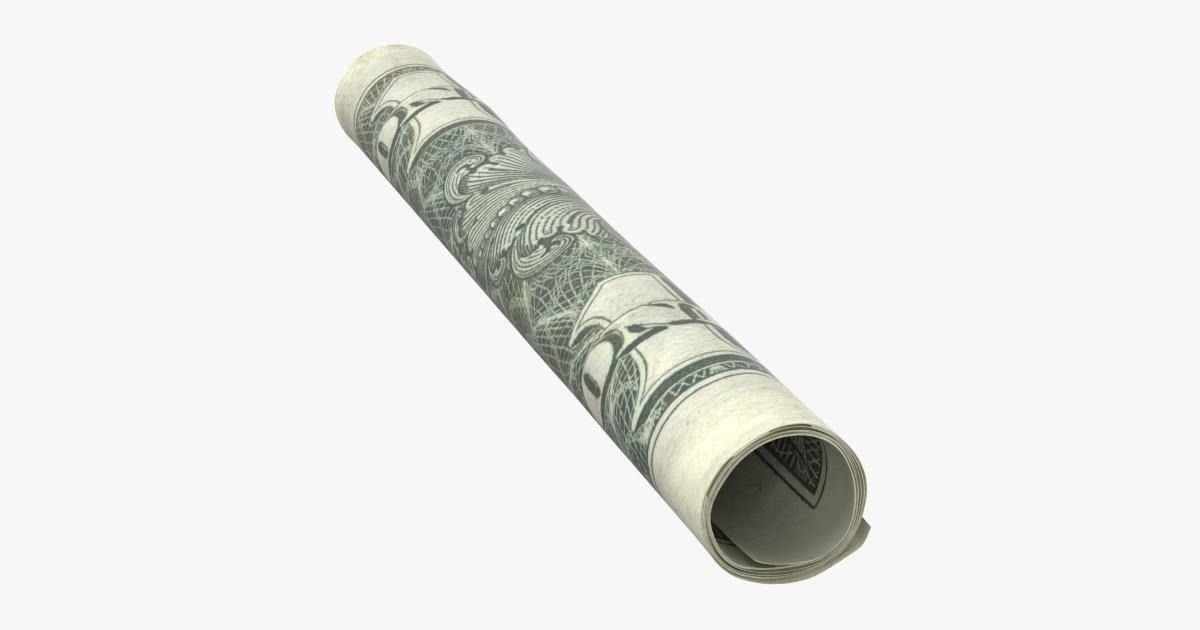 A Roll of 200 Dollar Bills