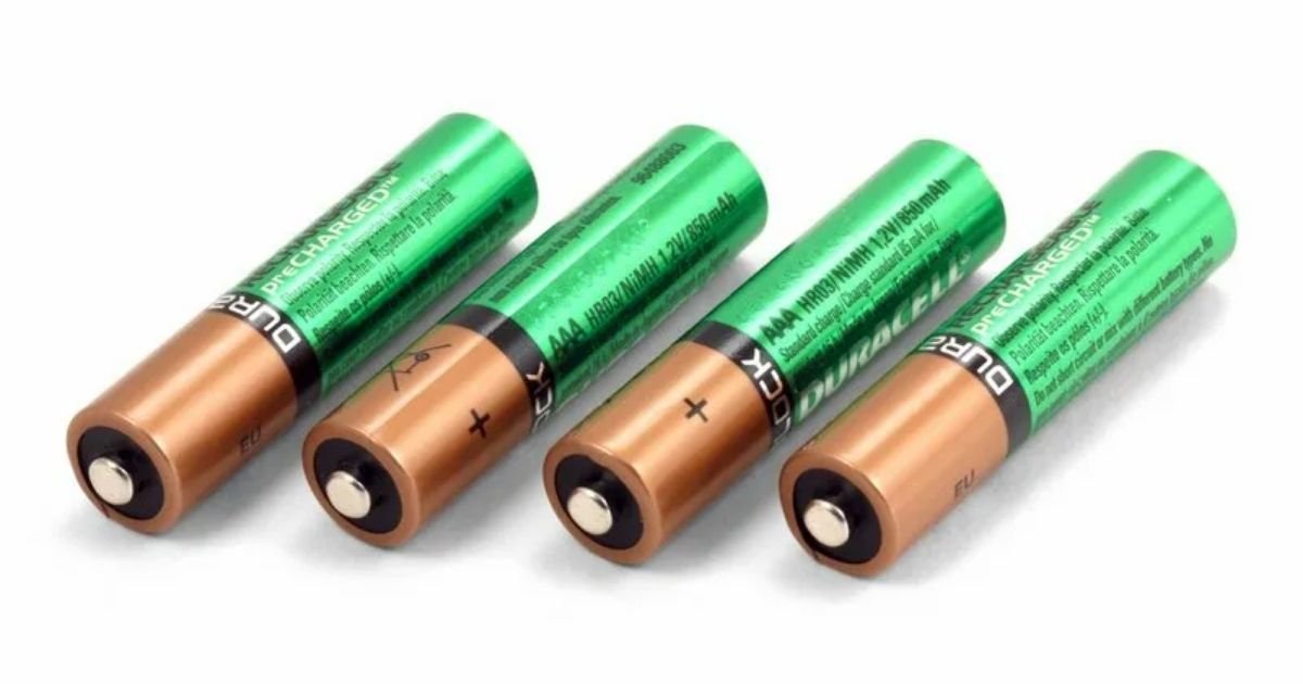 Combined Diameter of 2 AAA Batteries