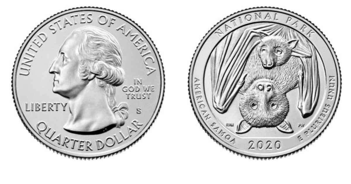 Three-Fourths of a U.S. Quarter