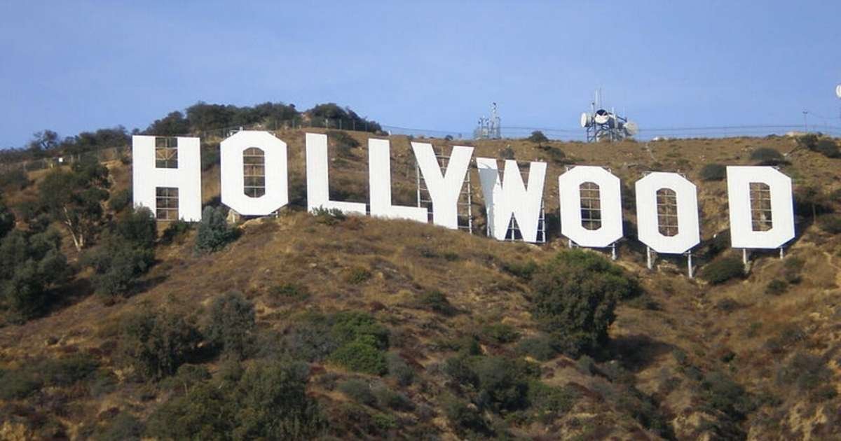 Twice the Hollywood Sign