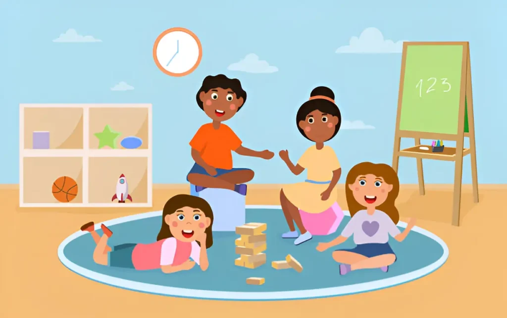 The Impact of Early Group Environments on Childhood Development