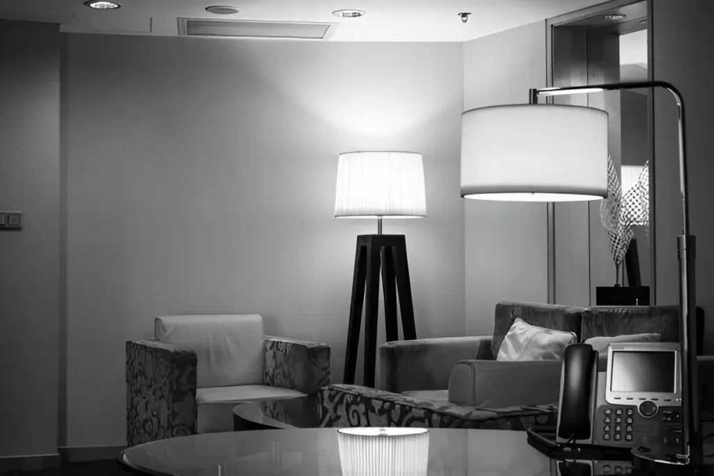 Timeless Elegance Using Black and White Lamp Shades to Elevate Your Space