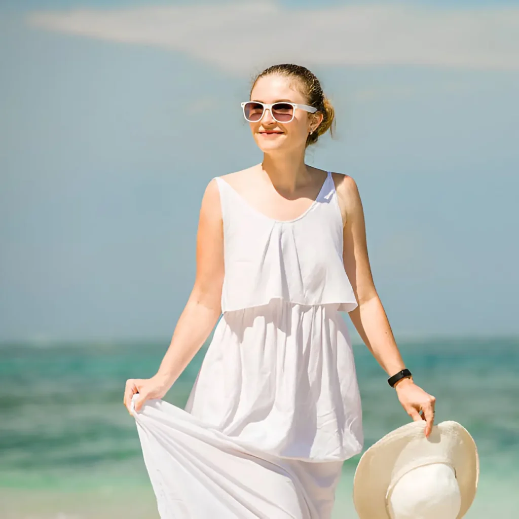 Breezy Elegance Styling the Perfect Beach Dresses for Sunny Getaways