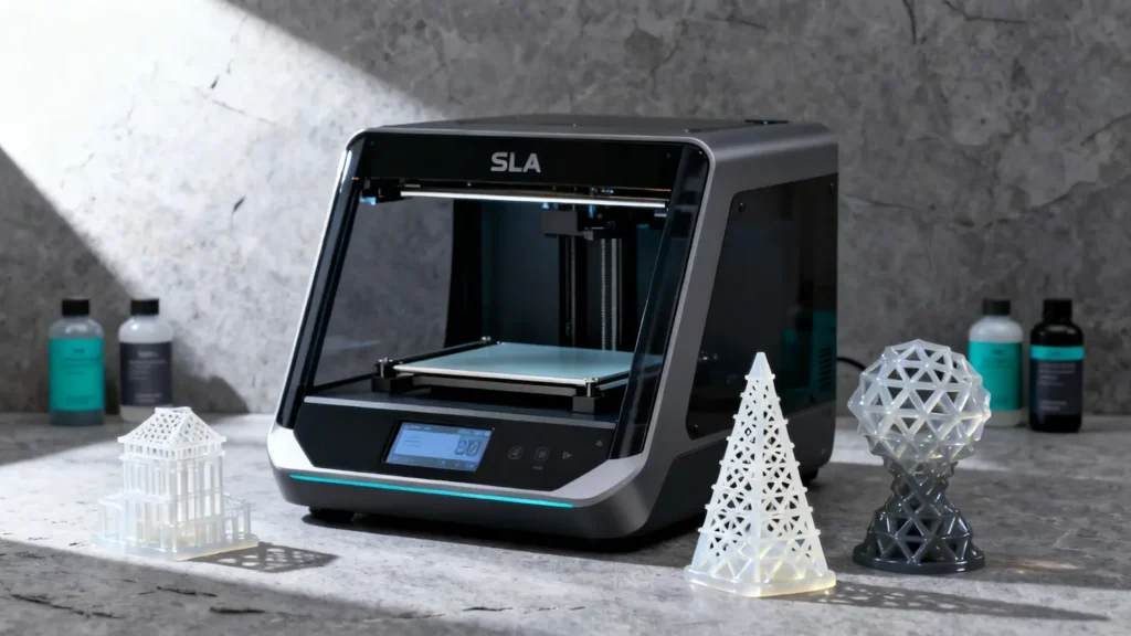 SLA Technology for Ultra Fine Resin Model Development sla high detail resin models